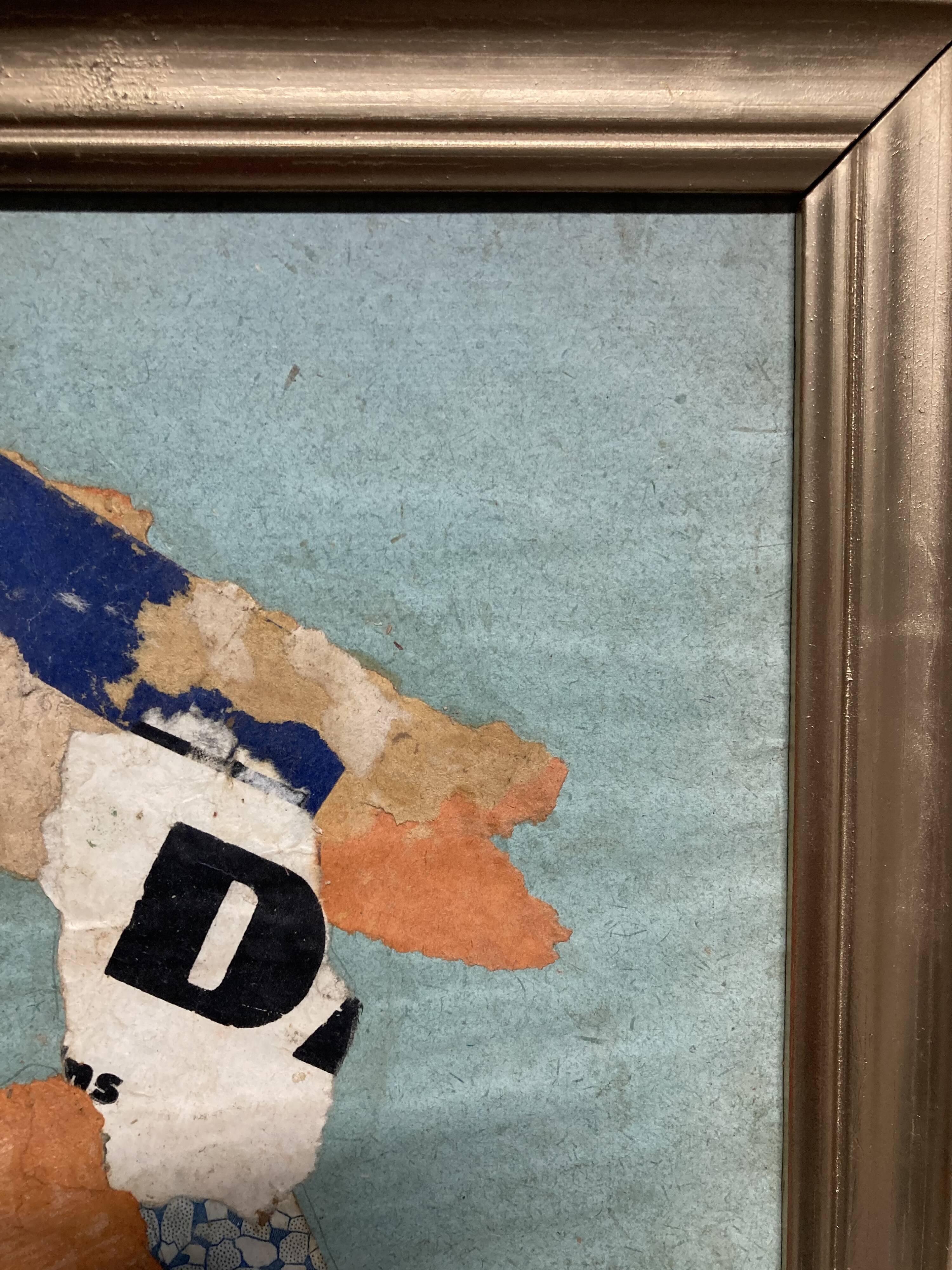 Borkin (born 1932), Newspaper Collage, Paper Collages, Newspapers and Books, 1985