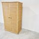 Rattan and bamboo wardrobe by Dal Vera, 1960s
