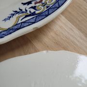 Lot de 6 assiettes à dessert Villeray de Luneville