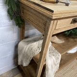 Art Deco console with bevelled mirror