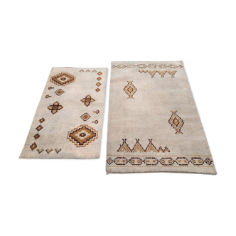 Lot de 2 tapis