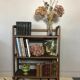 Vintage bookseller's shelf