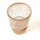 Satin engraved Art Deco vase