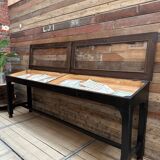 Late 19th century museum display cabinet console