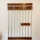 Scandinavian design wall coat rack - 1960s/70s