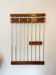 Porte-manteau mural design scandinave - années 1960/70