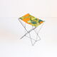 Nomad folding camping stools, France 1950s, set of three.
