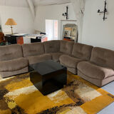 Canapé d’angle modulable Années 70 Italie