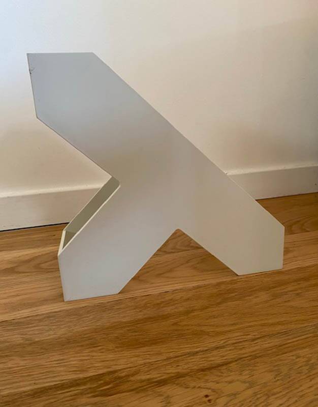 Magazine rack x 2 by Walter Zeischegg for Helit