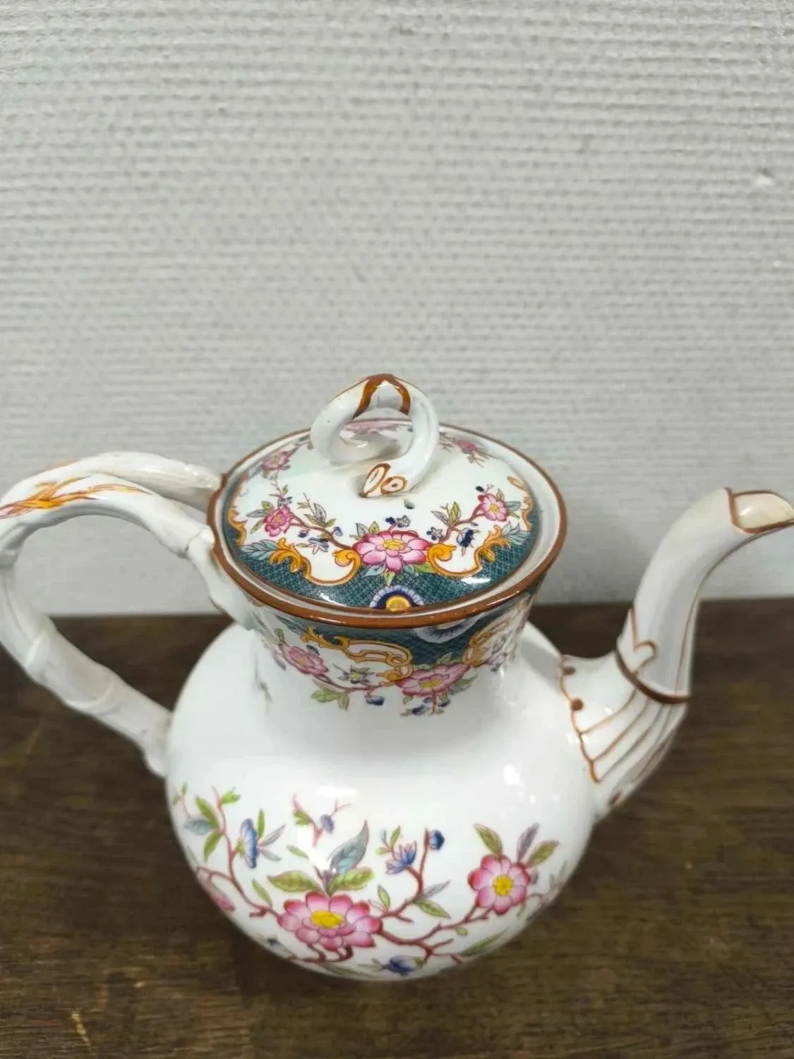 Théière Sarreguemines Minton 215