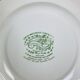 6 flat plates Wedgwood Oriental Pheasants green