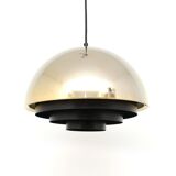 Milieu pendant lamp in 24K Gold, JO Hammerborg , Denmark 60's