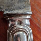 Service carving set with hollow silver handle - Spatours model