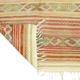 Anatolian handmade kilim rug 195 cm x 136 cm