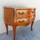 Commode Louis XV en marqueterie bois de rose