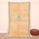 Peach Vintage Moroccan Rug 144 x 270 cm, Berber Wool Rug, Handmade Boho Rug