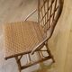 Round dining table Audoux Minet with 4 chairs and 2 armchairs.