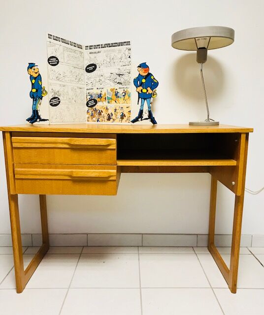 Scandinavian style wooden desk