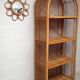 Vintage rattan library, 1970