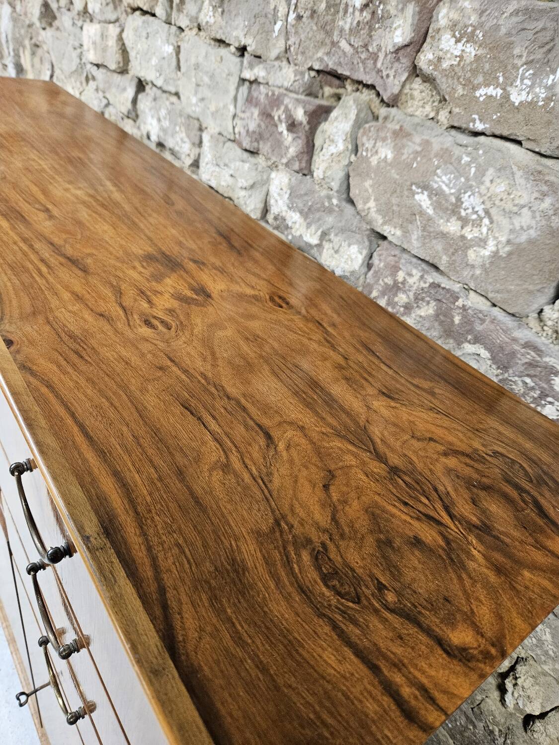 Art Deco walnut sideboard, 1960