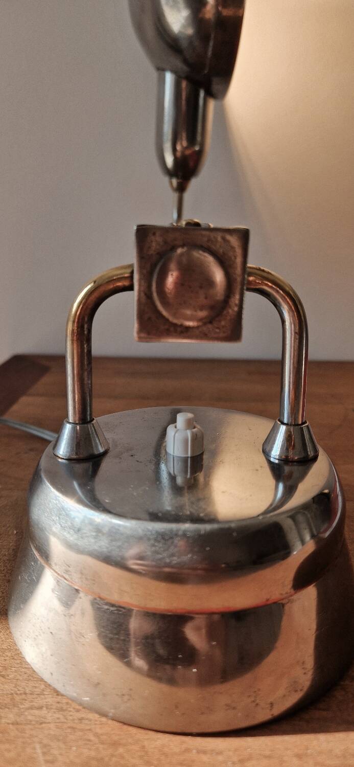 JUMO 600 Lamp - Vintage Chrome - 1940s