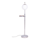 Lampadaire Bauhaus restauré, Hynek Gottwald, acier chromé, Tchéquie
