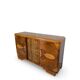 Italian Art deco burl walnut sideboard, of great quality.