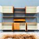 Shelf by Dieter Hilker for Omnia, 1960s.