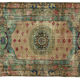 Anatolian handmade vintage rug 254 cm x 182 cm
