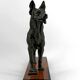 Sculpture representing a German Shepherd, Perrier Challenge Trophy, 1942