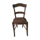 Chaise bistrot gravée