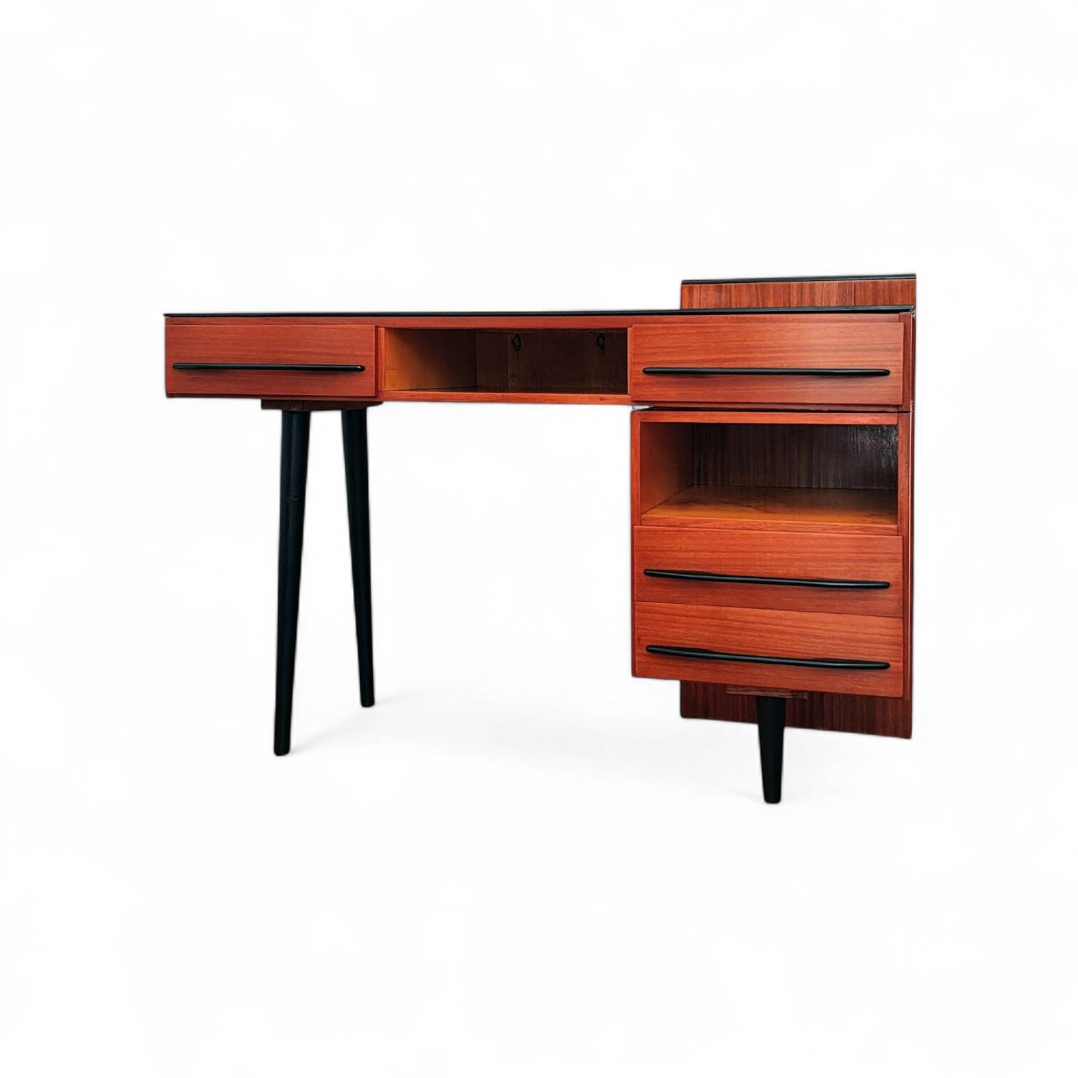 Czechoslovakian Desk by M. Pozar for Up Závody, 1960s, Set of 2