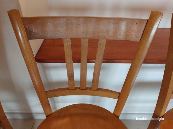 4 chaises bistrot Luterma