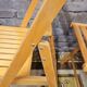 Set of 4 vintage mismatched folding chairs