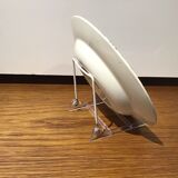 Hollow plate, insect and strawberry décor, Manufacture Choisy the King, Iron Land, H Boulenger - Co.