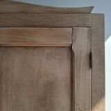 Parisian wardrobe in solid beech wood