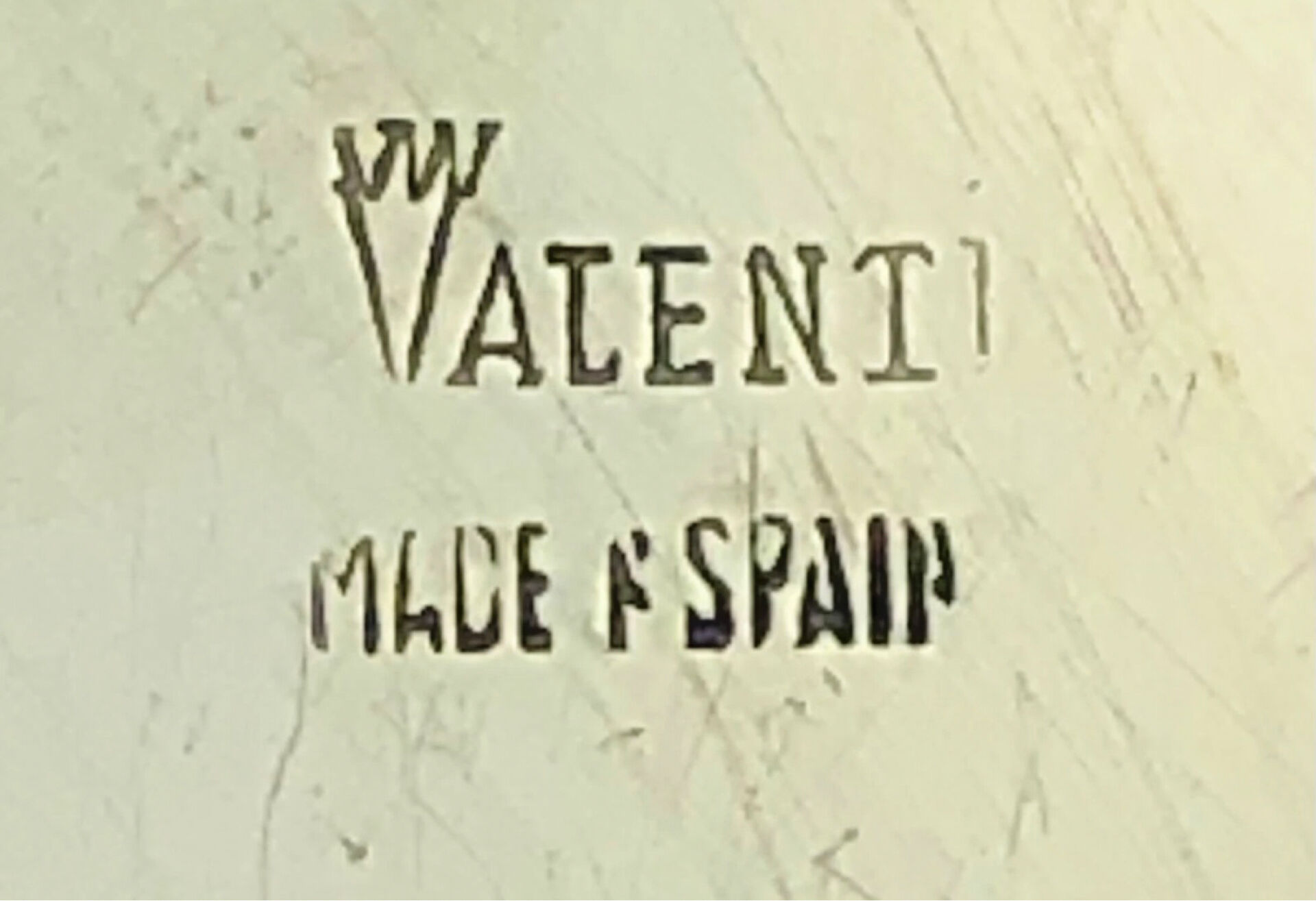 6 old silver-plated metal bread plates Valentini Spain