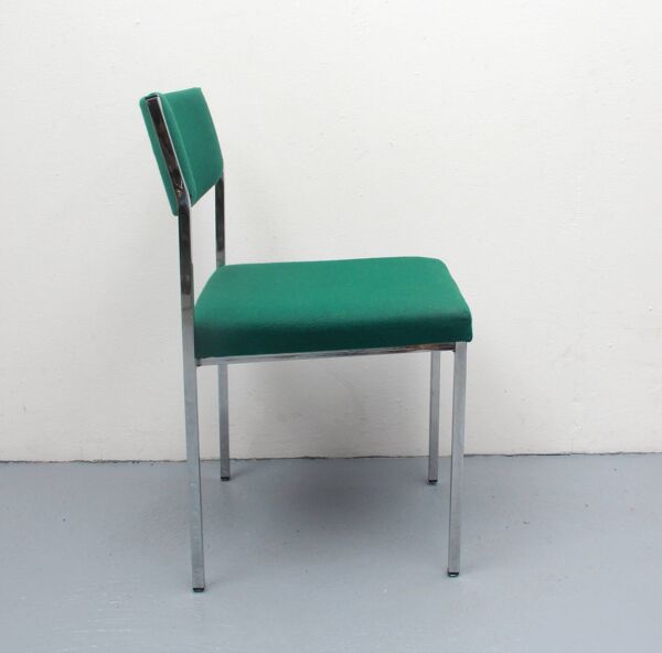 Chaise verte, années 1970