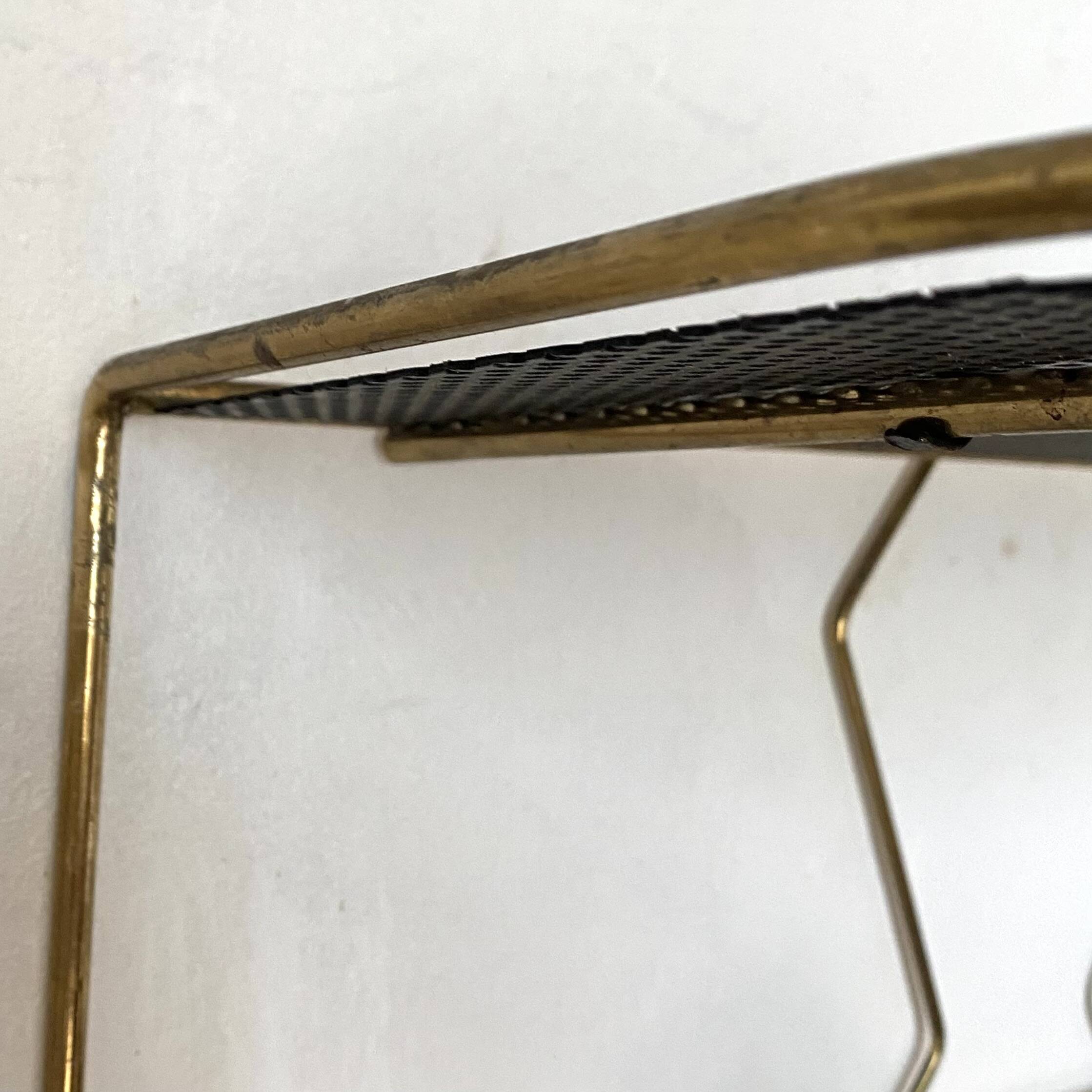 Mid century wall coat rack