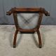 Armchair with Mahogany Crosses, Victorian period, England – 2nd part 19th century