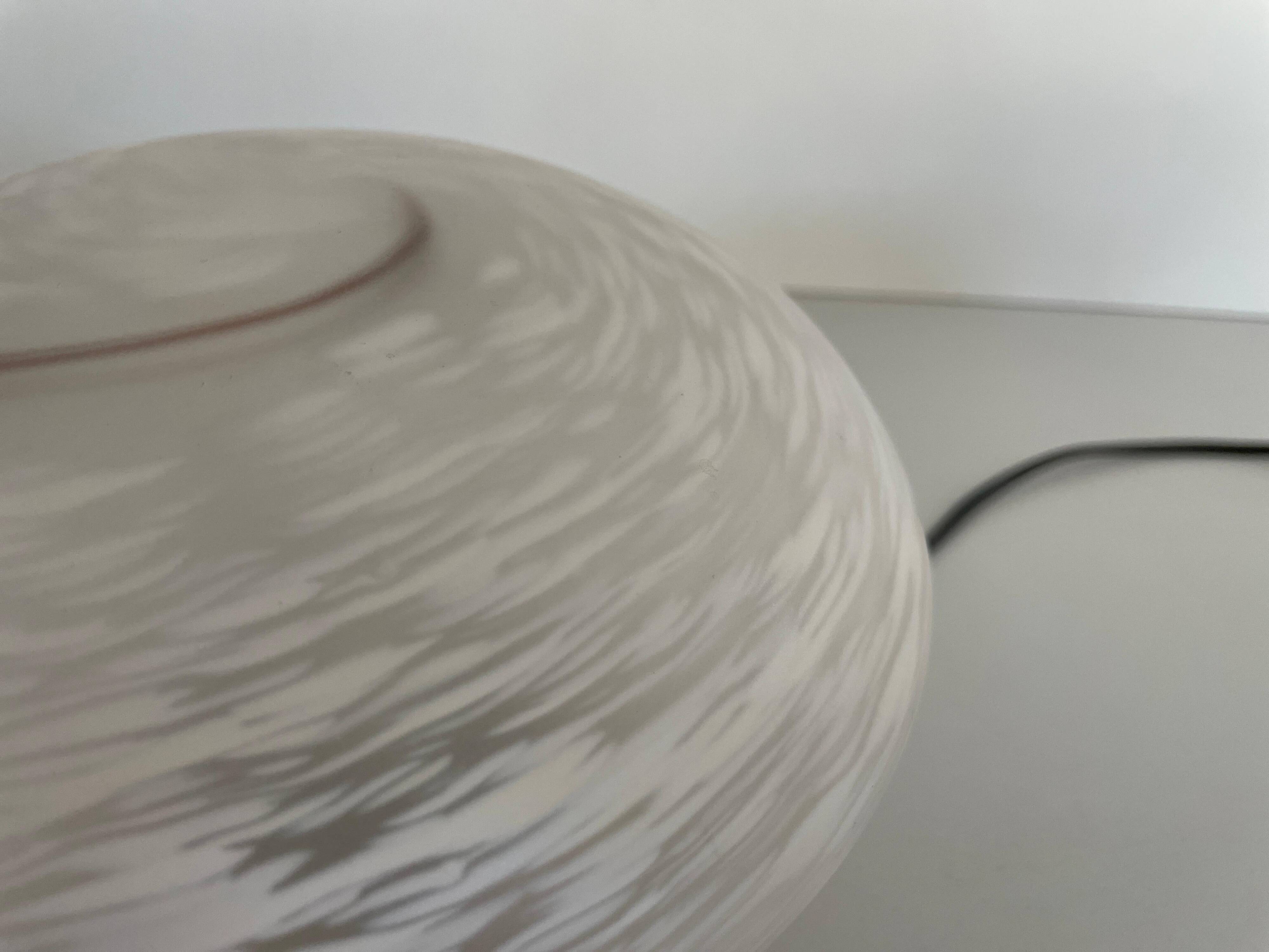 Pair of mid-century glass table lamps by Vetri Murano, 1960s, Italy.