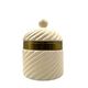 Tommaso Barbi, White Ice Bucket / jar, B Ceramiche Italy, ca. 1970