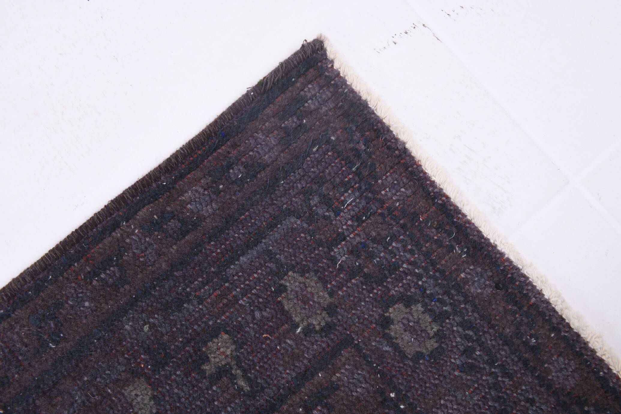 4x8 Shades Of Purple Oriental Handmade Wool Turkish Vintage Rug, 140x230Cm