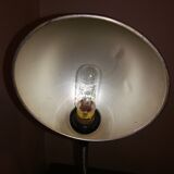 Industrial chrome lamp
