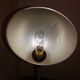 Industrial chrome lamp