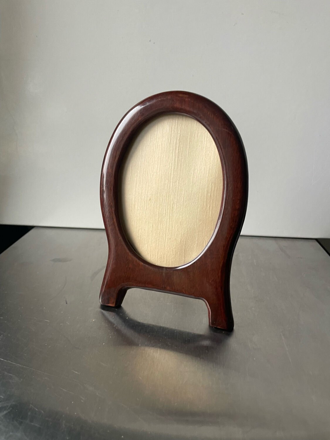 Vintage art deco style mahogany wooden frame measurements 17 cm x 12 cm