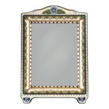 Miroir fleuri peint à la main