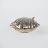 Metal shell-shaped box, Italian design, 1960s, made in Italy