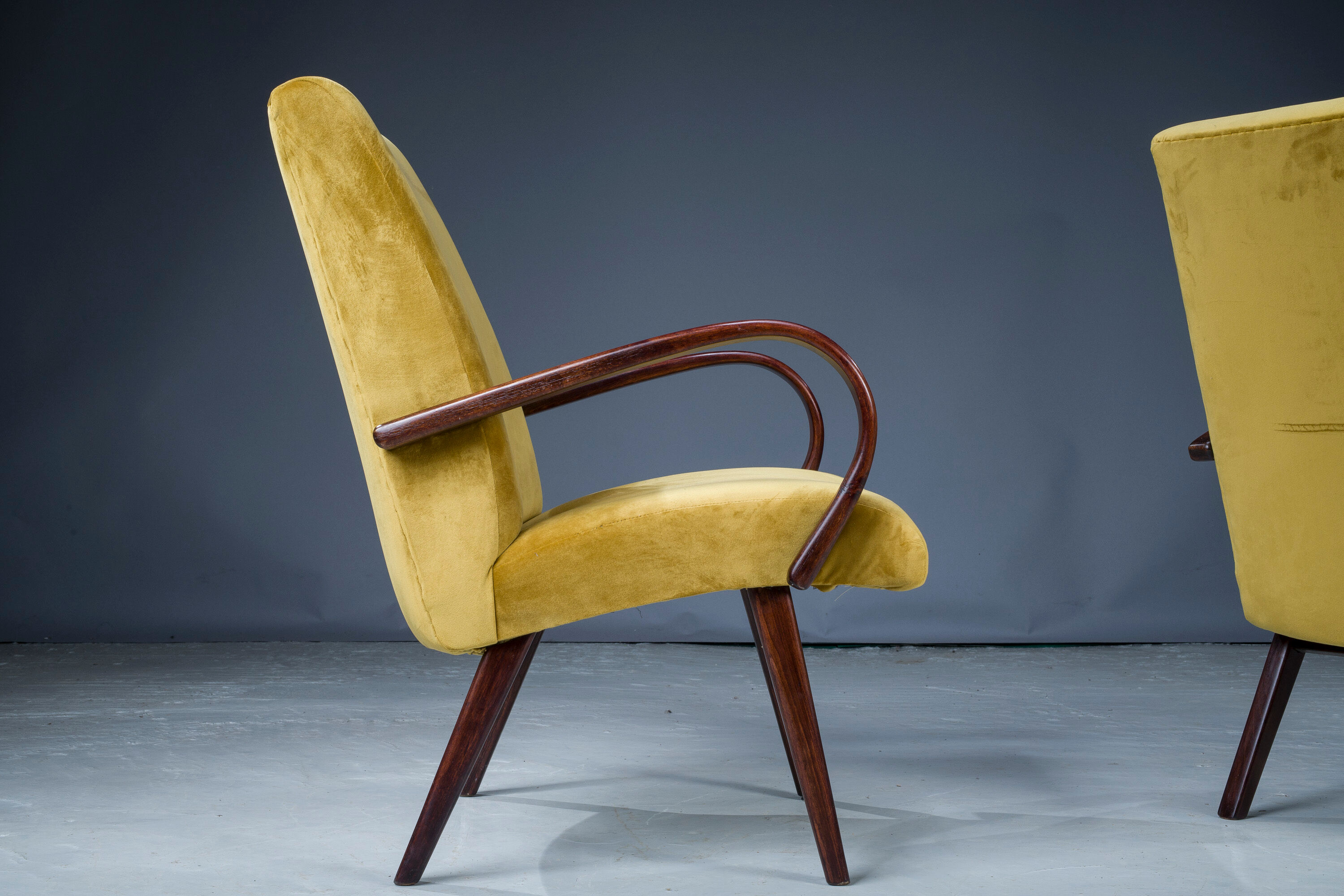 Fauteuils de Jaroslav Smidek pour Ton, années 1960