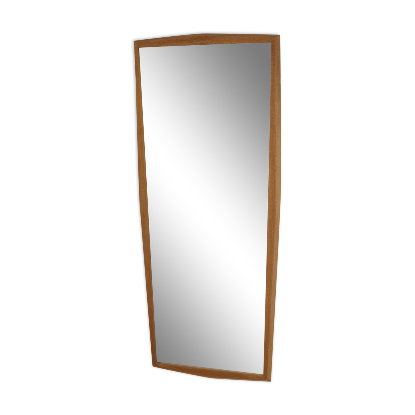 1970s Teak Wall Mirror, Denmark